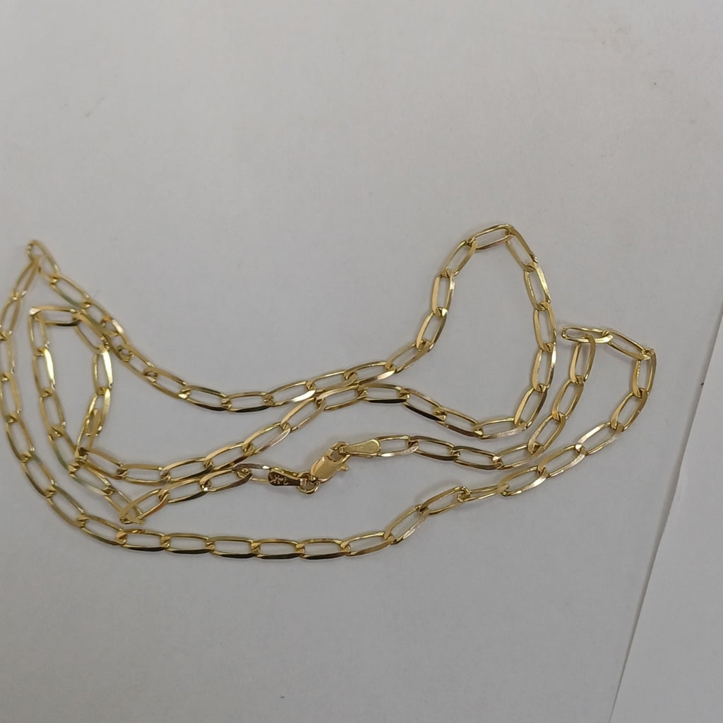 CADENA ESLABON 14K 55 CM 6.6 GR (NUEVO)