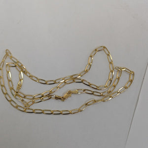 CADENA ESLABON 14K 55 CM 6.6 GR (NUEVO)