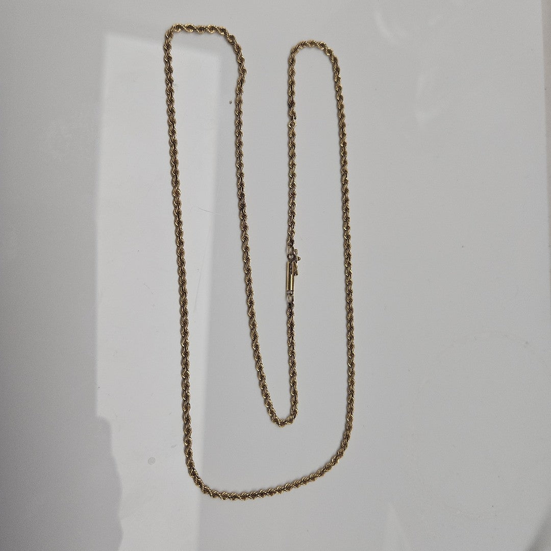 CADENA ORO 14 K 9,90 GRMS (SEMINUEVO)