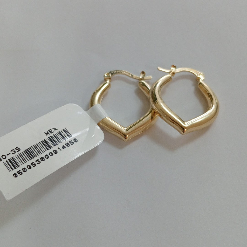 ARETES ARRACADAS 14K 2.1 GR (NUEVO)