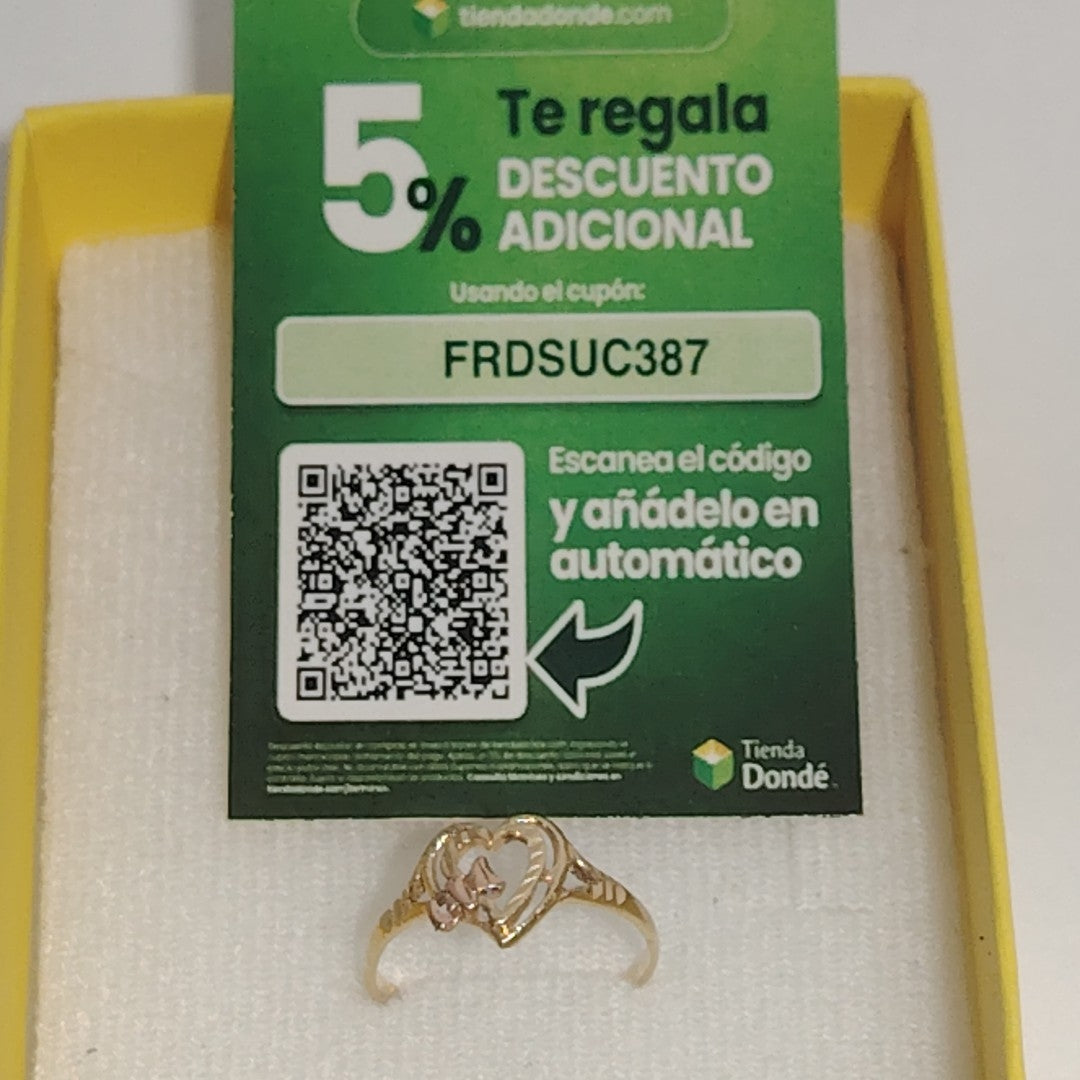 ANILLITO ORO 14 K 1.2 GRMS (SEMINUEVO)