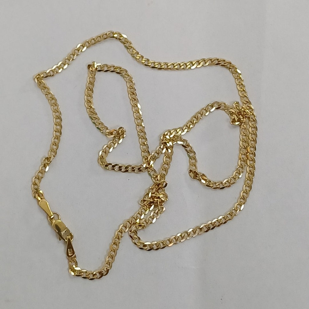 CADENA BARBADA 14K 55 CM 5.5 GR (NUEVO)