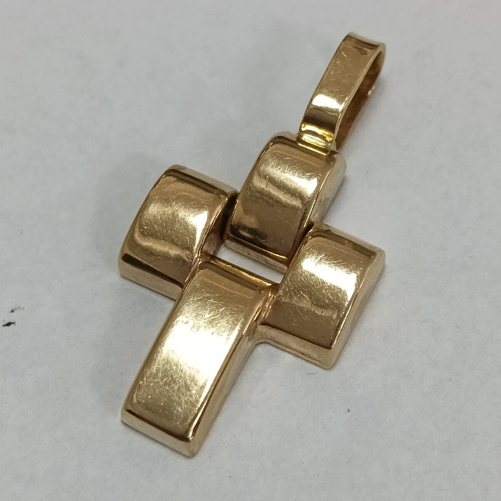 CRUZ, DIJE ORO 14 K 3.1 GRMS (SEMINUEVO)