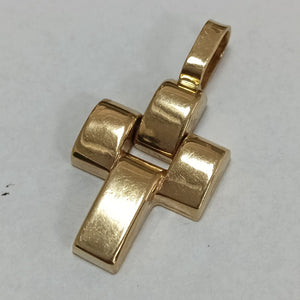 CRUZ, DIJE ORO 14 K 3.1 GRMS (SEMINUEVO)