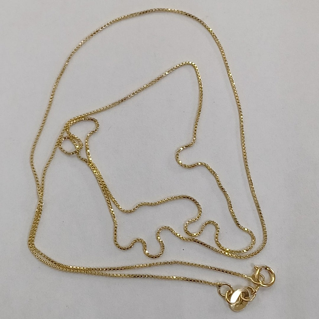 CADENA VENECIANO 14K 55 CM 1.7 GR (NUEVO)