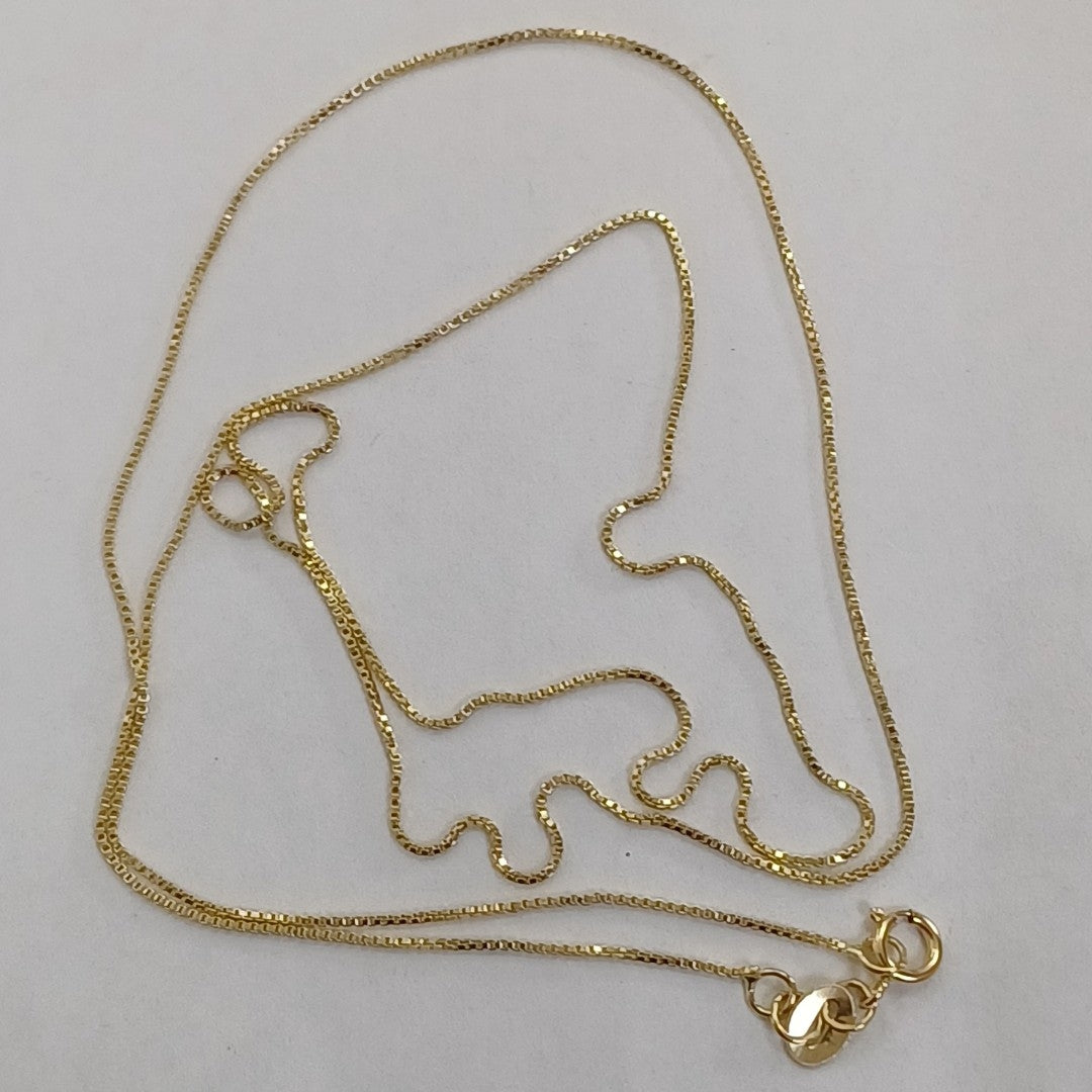 CADENA VENECIANO 14K 55 CM 1.7 GR (NUEVO)