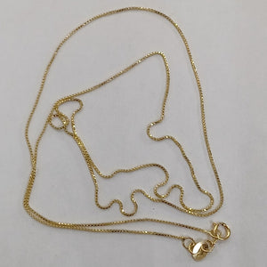 CADENA VENECIANO 14K 55 CM 1.7 GR (NUEVO)