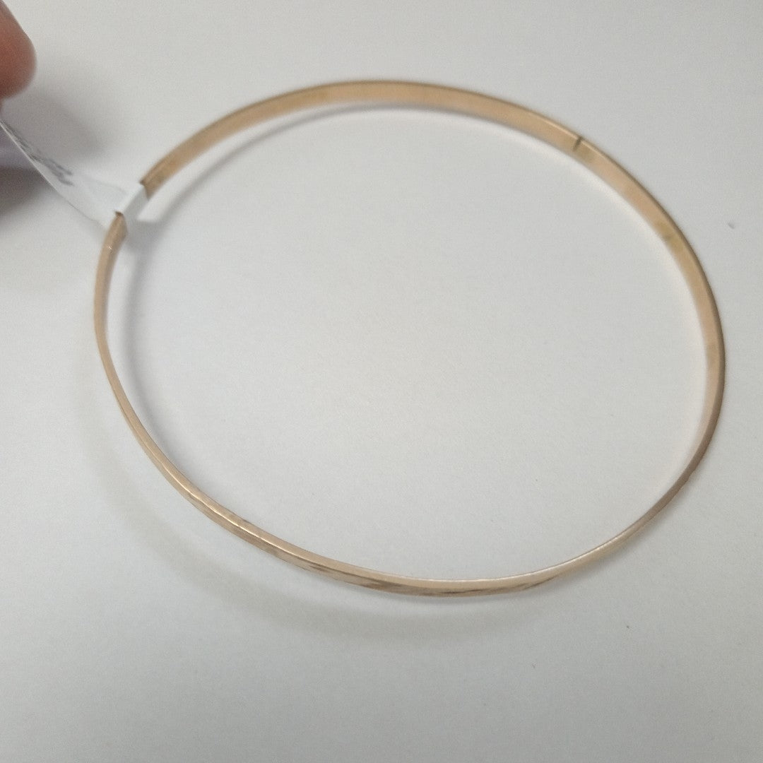 PULSERA RIGIDA ORO 14 K 7.3 GRMS (SEMINUEVO)