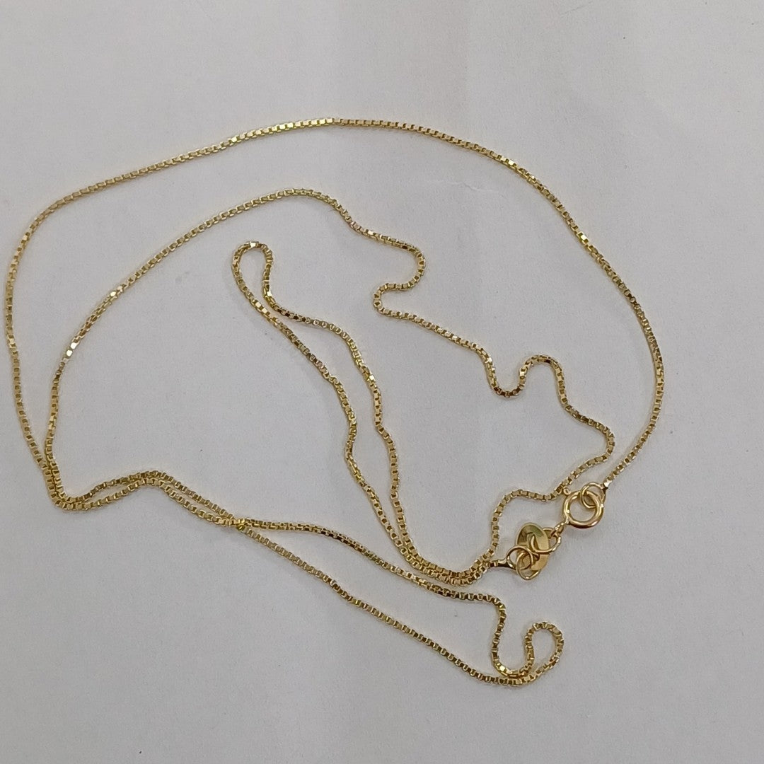 CADENA VENECIANO 14K 60 CM 2.6 GR (NUEVO)