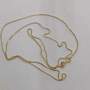 CADENA VENECIANO 14K 60 CM 2.6 GR (NUEVO)