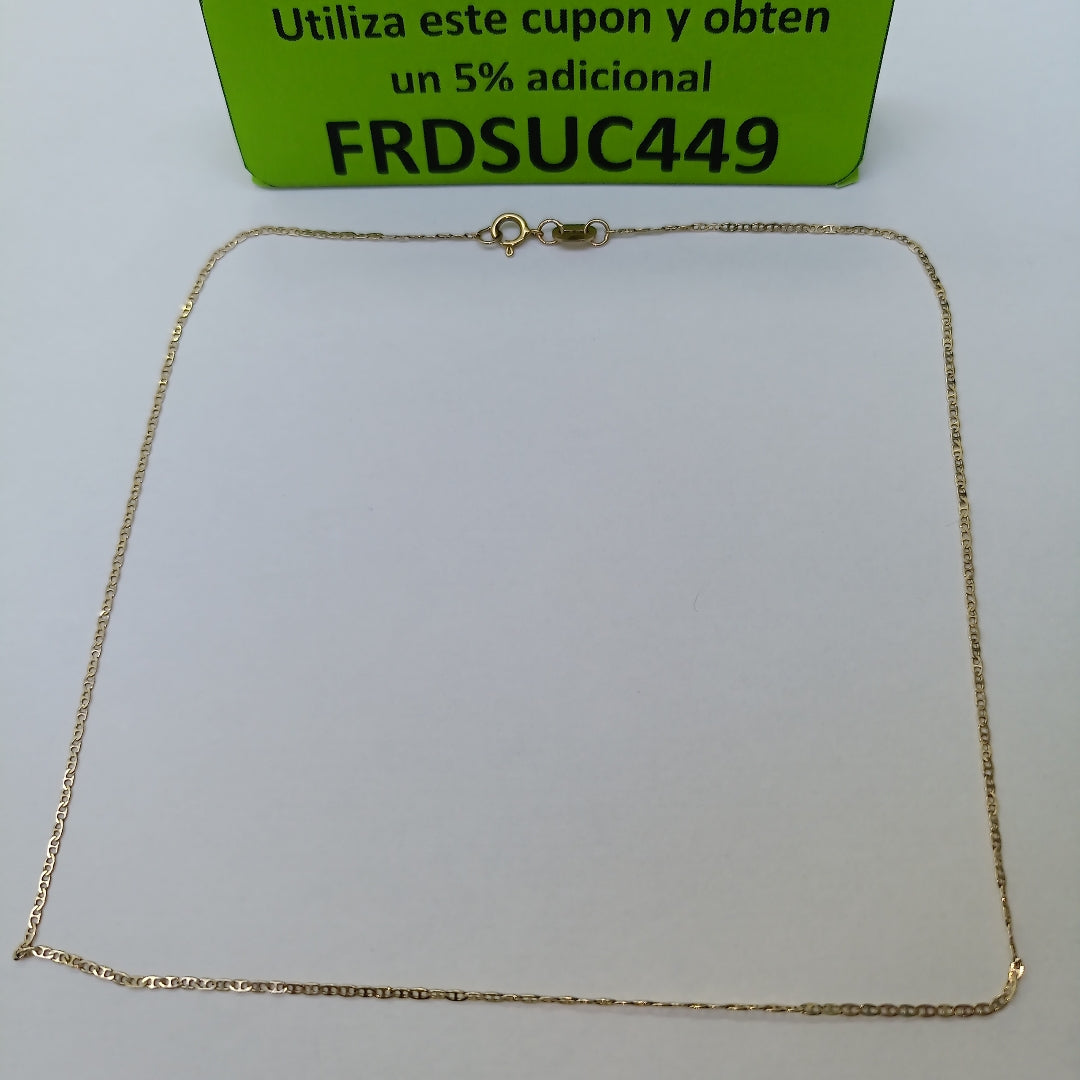 CADENA ORO 10 K 0.9 GRMS (SEMINUEVO)