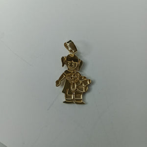 DIJE NIÑA 10K 1 GR (NUEVO)