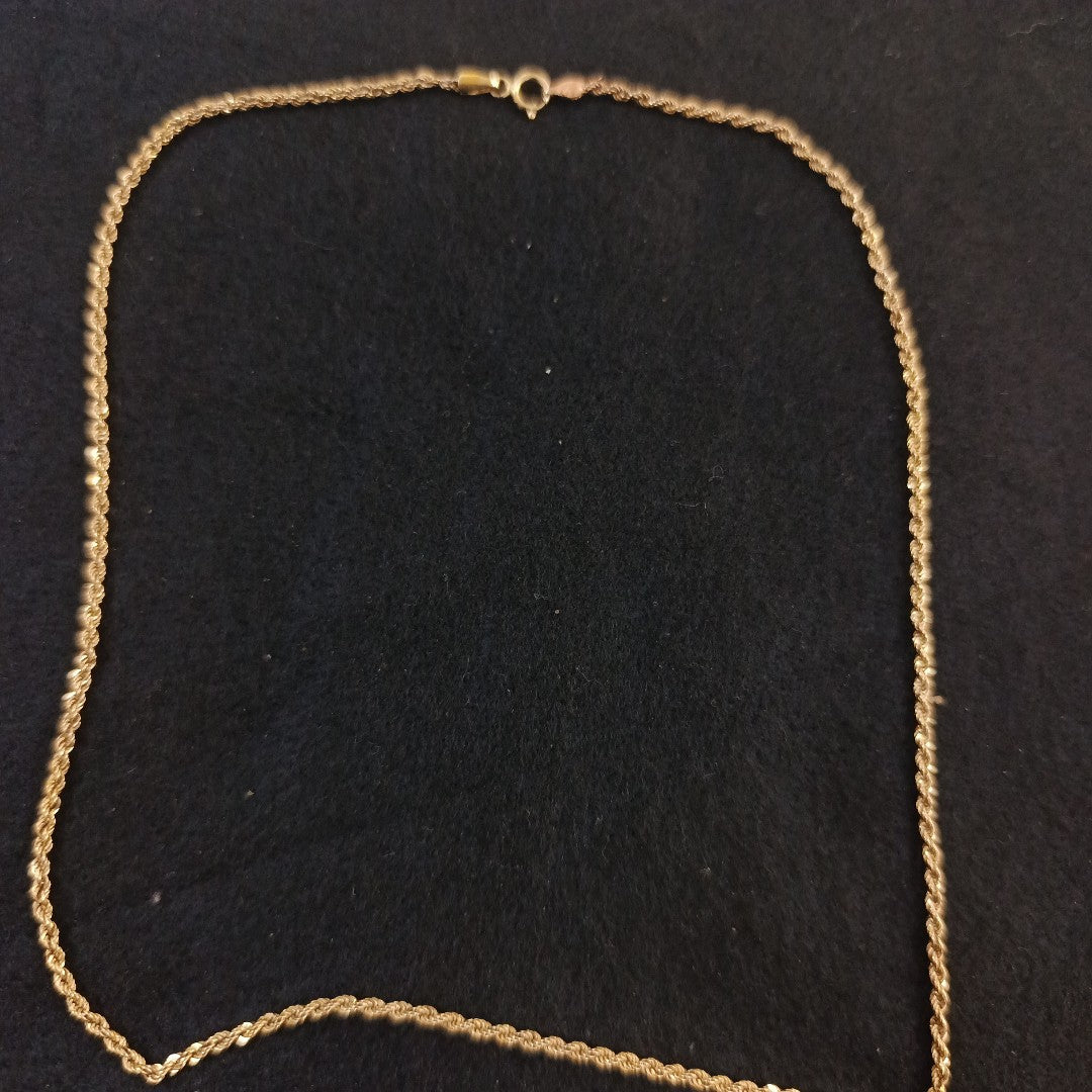 CADENA ORO 14 K 2.1 GRMS (SEMINUEVO)