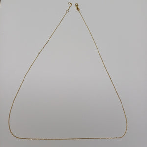 CADENA ORO 14 K 1.4 GRMS (SEMINUEVO)