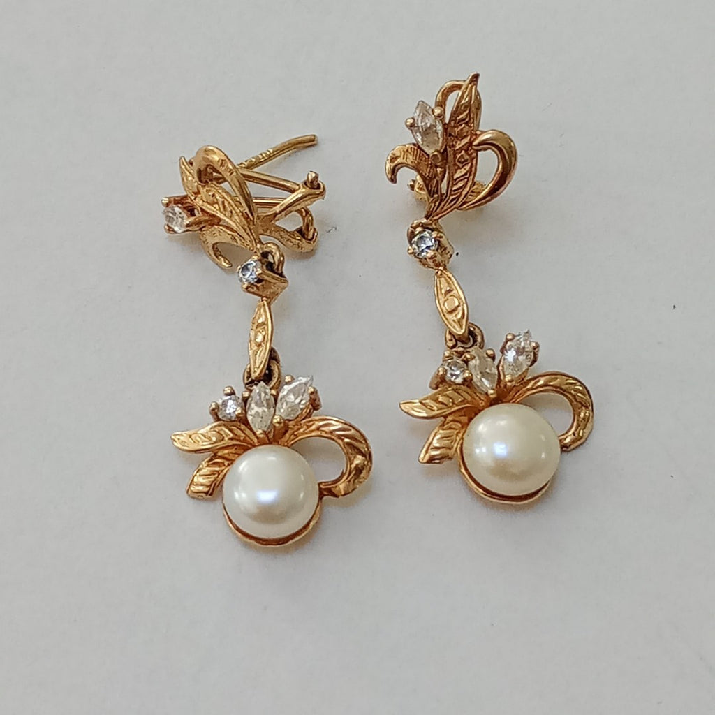 ARETES PAR ORO 10 K 3,80 GRMS (SEMINUEVO)