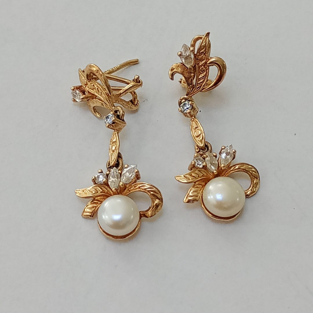 ARETES PAR ORO 10 K 3,80 GRMS (SEMINUEVO)