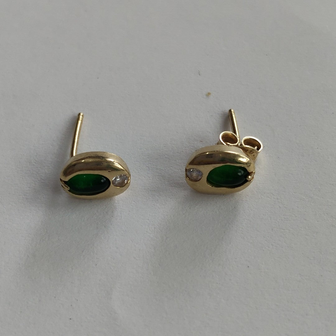 ARETES PAR ORO 14 K 2 GRMS (SEMINUEVO)