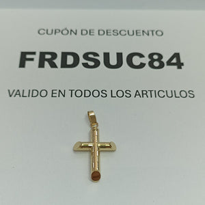 DIJE CRUZ 14K 1.1 GR (NUEVO)