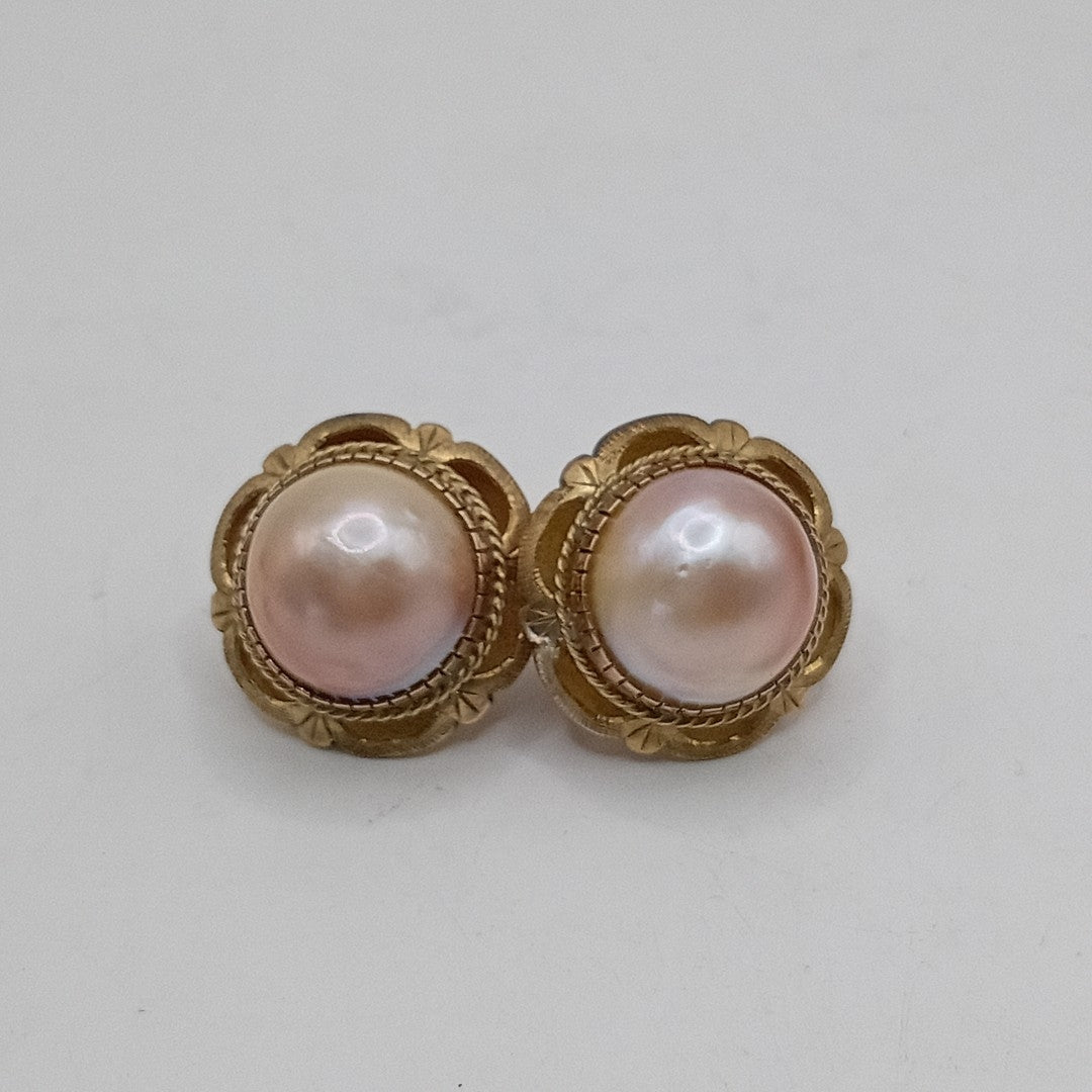 ARETES PAR ORO 8 K 9 GRMS (SEMINUEVO)