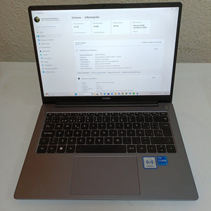 LAPTOP HUAWEI MATEBOOK D14 MDF-X (2024) 512 GB SSD 16 GB RAM (SEMINUEVO)