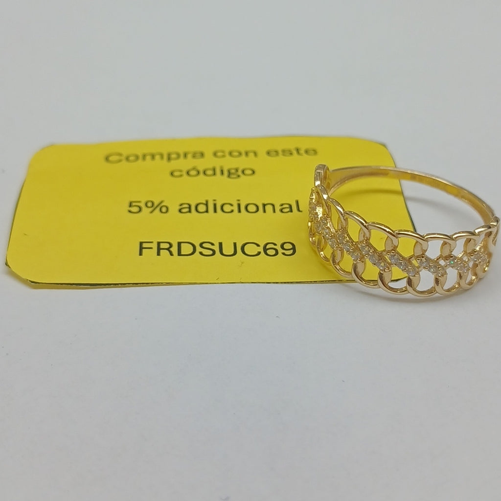 ANILLOS DAMA ORO 14K 2 (NUEVO)