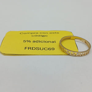 ANILLOS DAMA ORO 14K 1 (NUEVO)