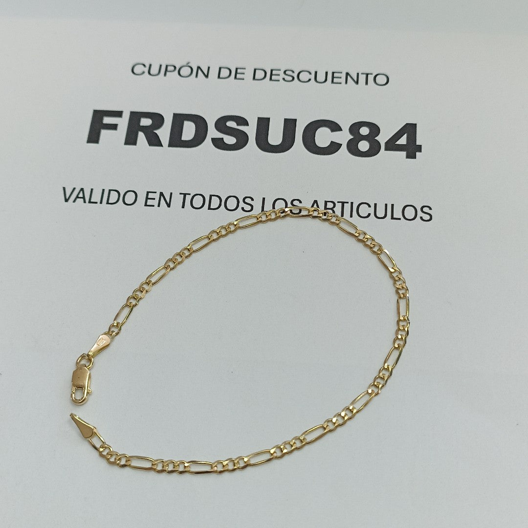 PULSERA 3X1 14K 18 CM 2 GR (NUEVO)