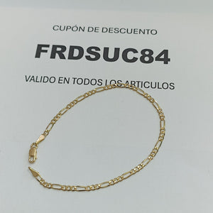 PULSERA 3X1 14K 18 CM 2 GR (NUEVO)
