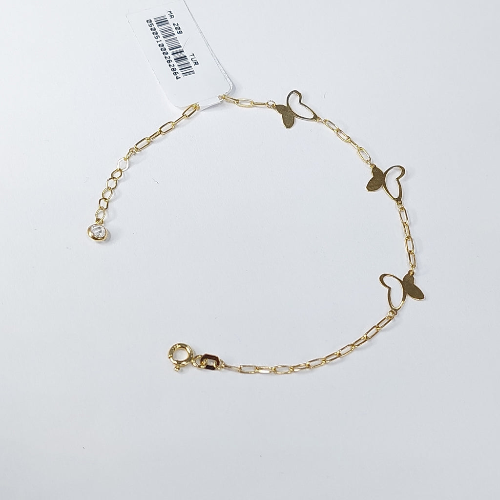 PULSERAS DAMA ORO 14K 1.4 (NUEVO)