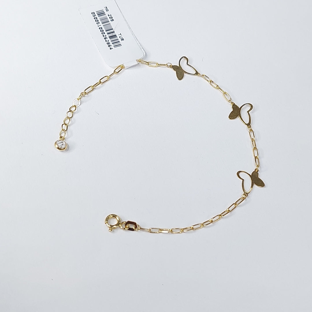 PULSERAS DAMA ORO 14K 1.4 (NUEVO)