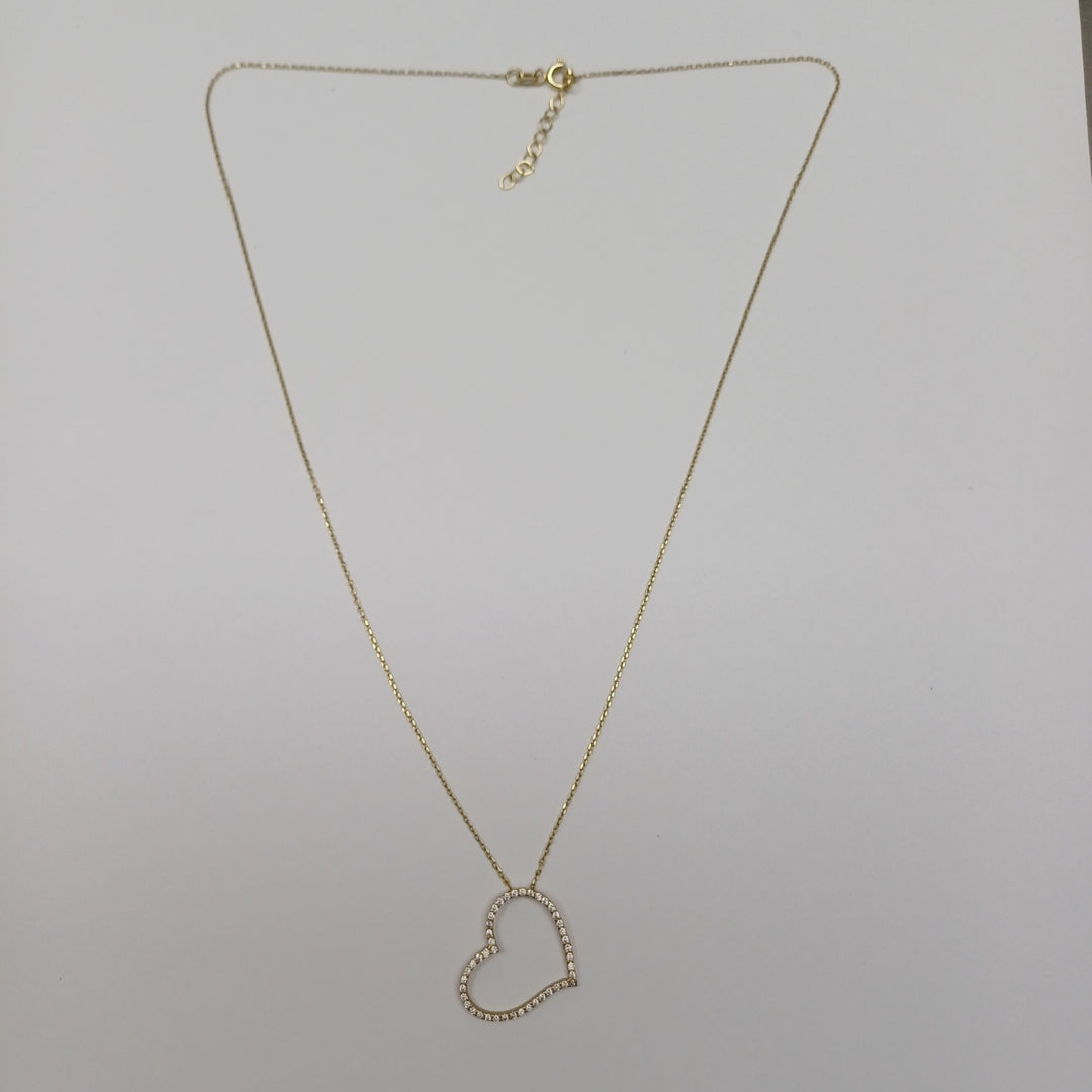 COLLAR, DIJE ORO 14 K 1.9 GRMS (SEMINUEVO)