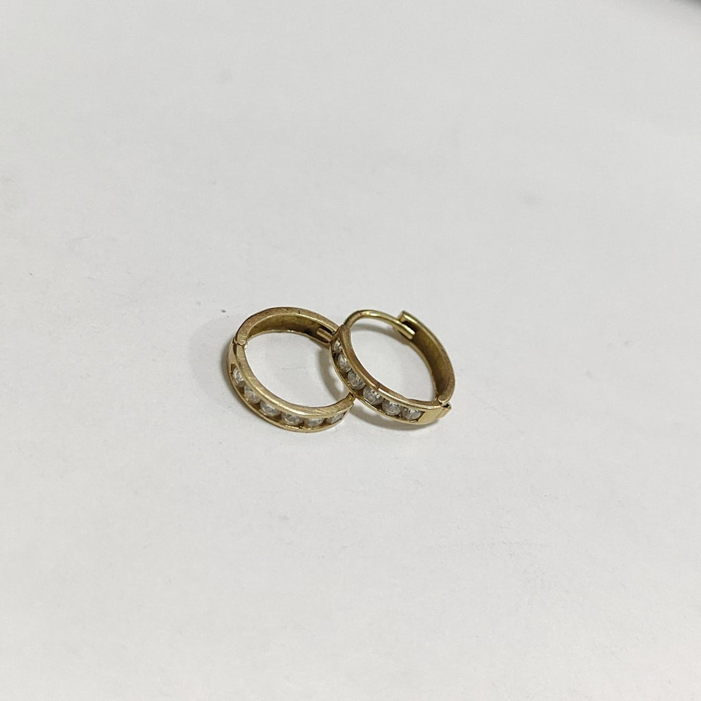 ARRACADAS PAR ORO 10 K 0,80 GRMS (SEMINUEVO)