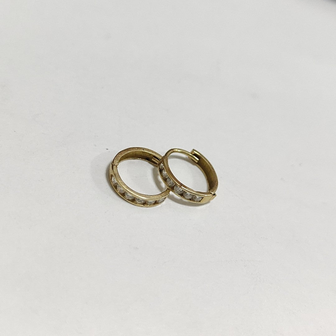 ARRACADAS PAR ORO 10 K 0,80 GRMS (SEMINUEVO)