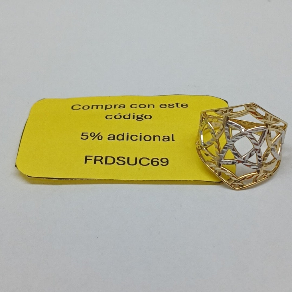 ANILLOS CON ESTRELLA CELTA 14K TALLA 6.5 2.2 GR (NUEVO)