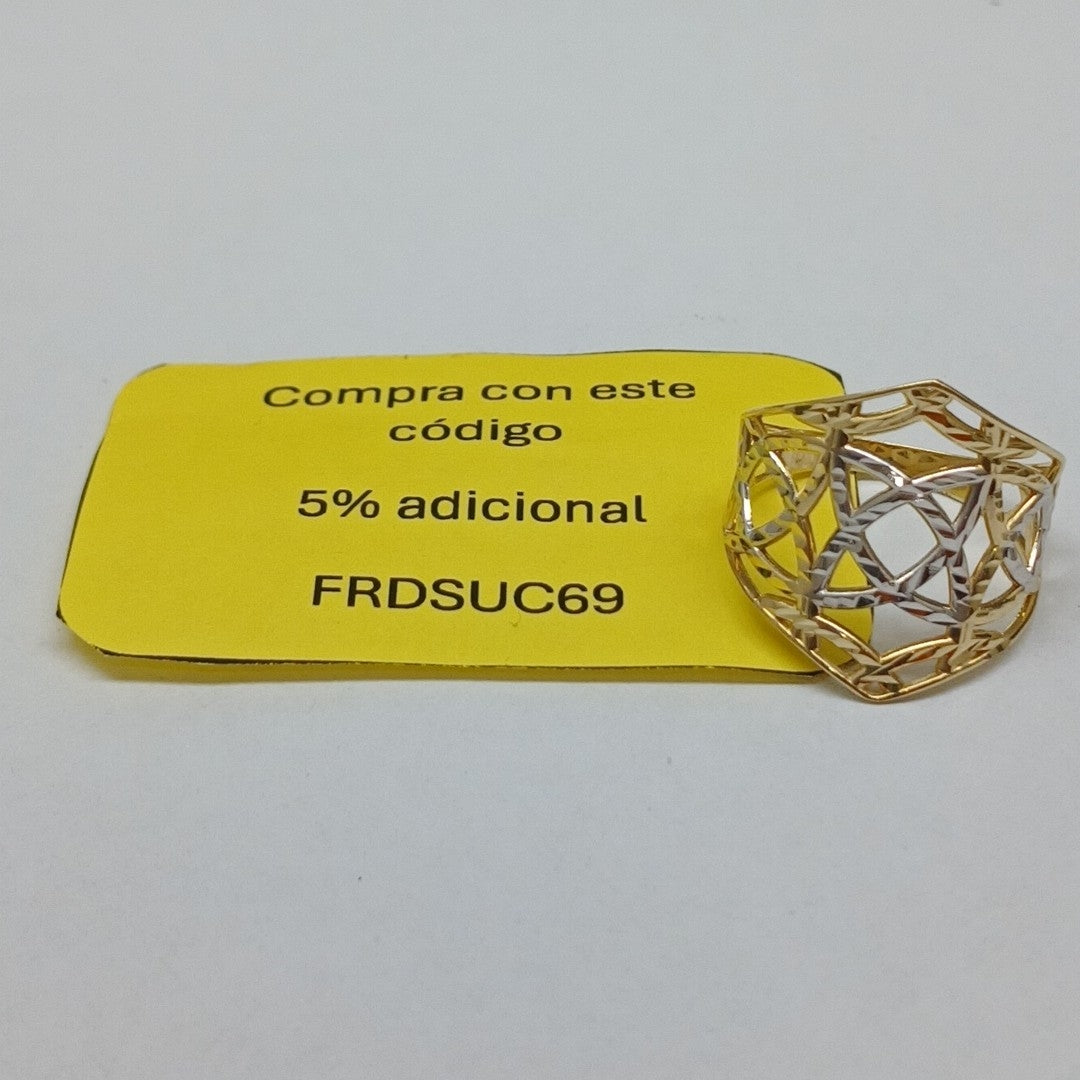 ANILLOS CON ESTRELLA CELTA 14K TALLA 6.5 2.2 GR (NUEVO)