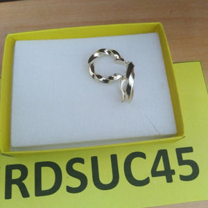 ARETES ARRACADA TORZAL 14K 1.9 GR (NUEVO)