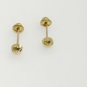 BROQUELES BROQUEL FIG HONGO 14K 0.17 GR (NUEVO)