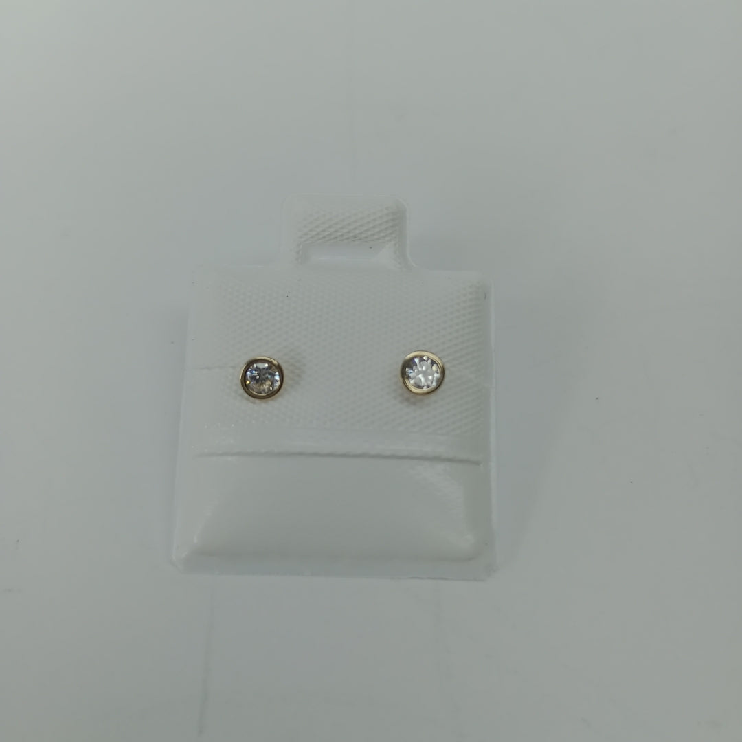 BROQUELES BROQUEL C CIRCONIA 14K 0.1501 GR (NUEVO)