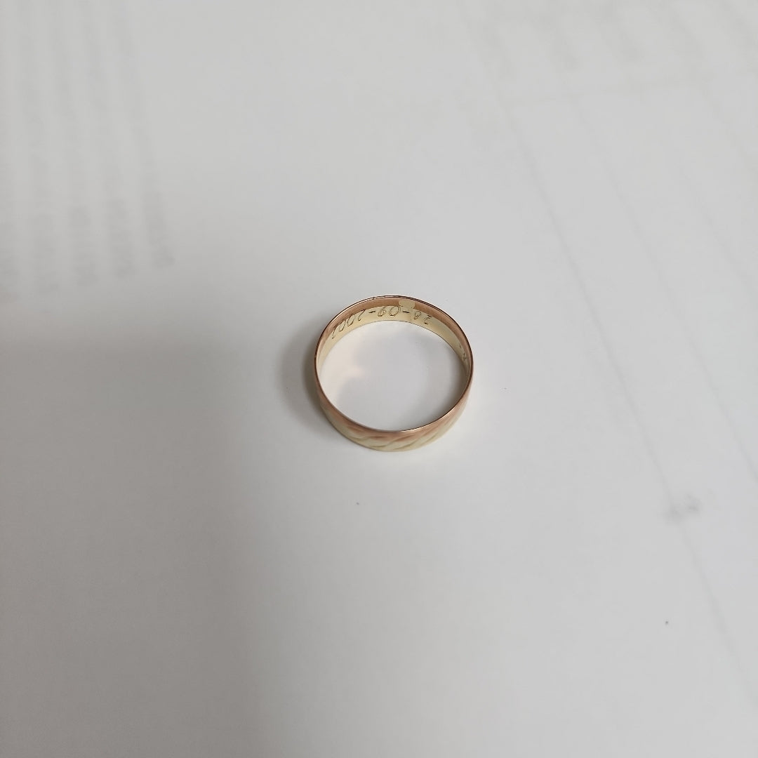 ARGOLLA ORO,ORO COMBINADO 8 K 1,40 GRMS (SEMINUEVO)