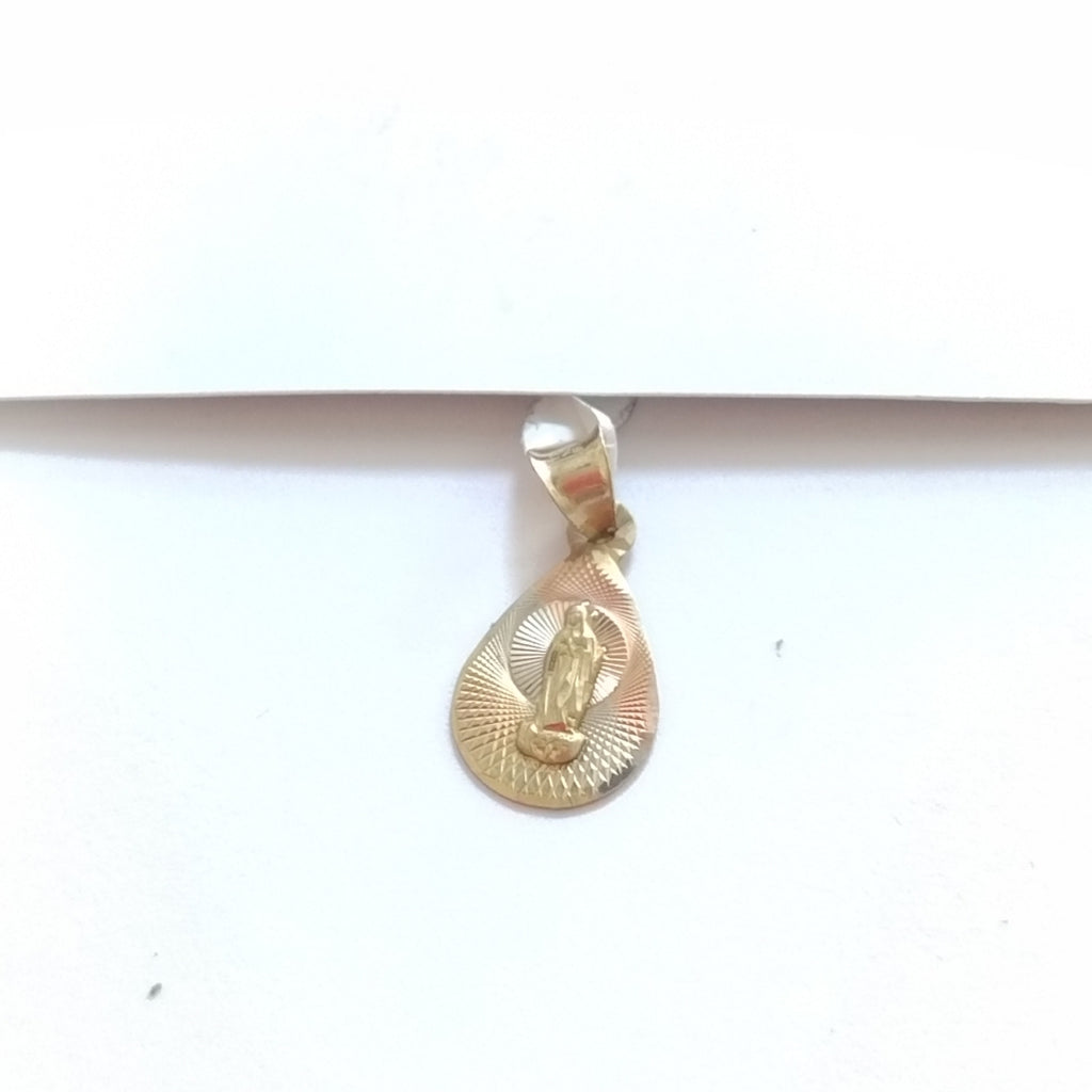 MEDALLA RELIGIOSA ORO 10 K 0.6 GRMS (SEMINUEVO)