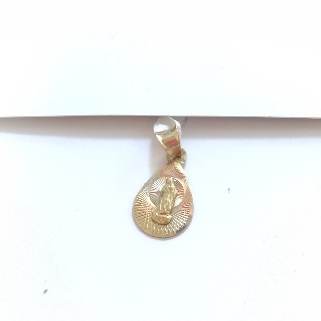 MEDALLA RELIGIOSA ORO 10 K 0.6 GRMS (SEMINUEVO)
