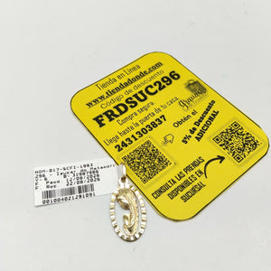 MEDALLA RELIGIOSA ORO 14 K 1.9 GRMS (SEMINUEVO)