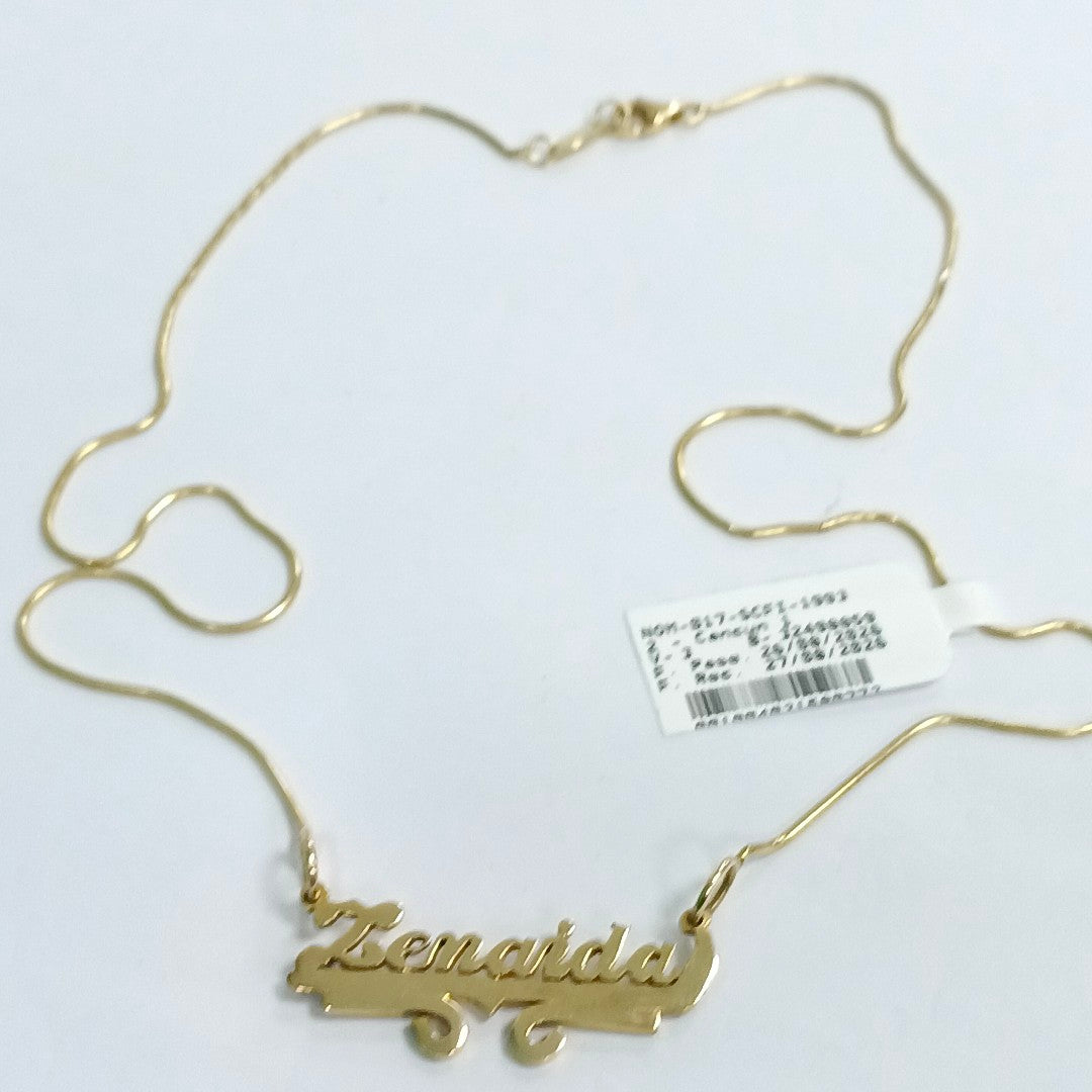GARGANTILLA ORO 14 K 8,70 GRMS (SEMINUEVO)