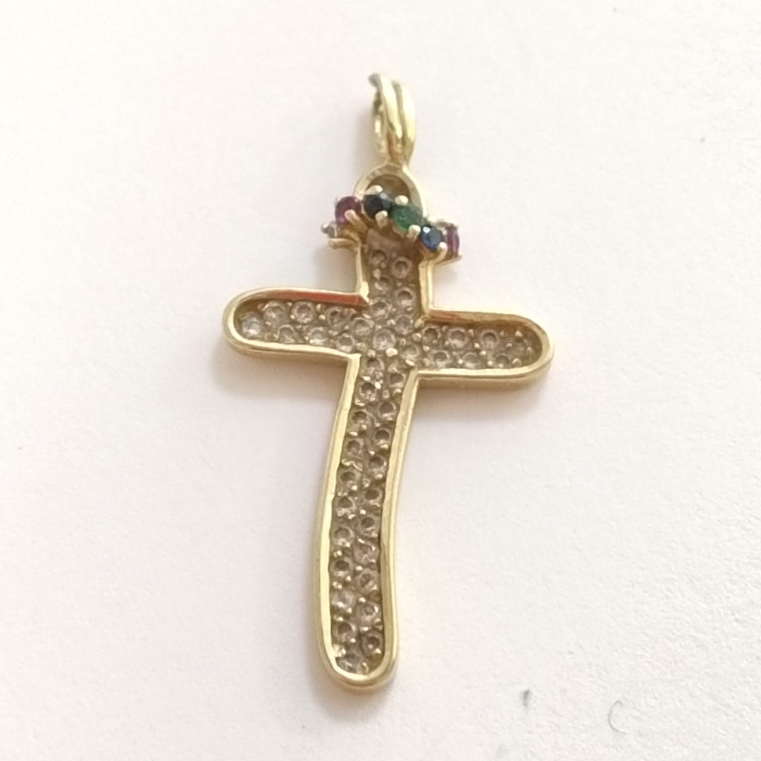 CRUZ ORO 14 K 2.9 GRMS (SEMINUEVO)