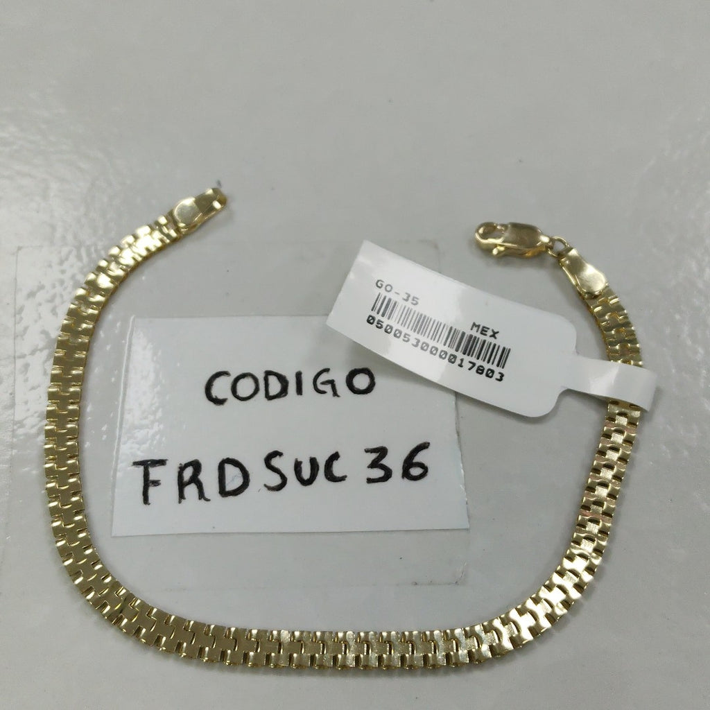 PULSERA ESPECIAL 14K 18 CM 4.1 GR (NUEVO)