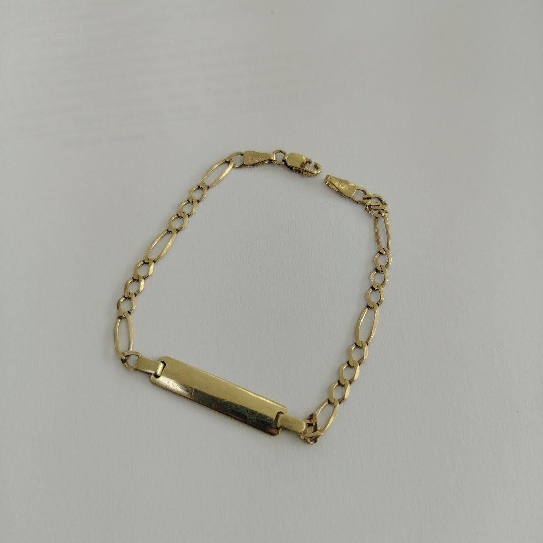ESCLAVA ORO 10 K 3.2 GRMS (SEMINUEVO)