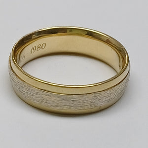 ARGOLLA ORO 14 K 3.8 GRMS (SEMINUEVO)