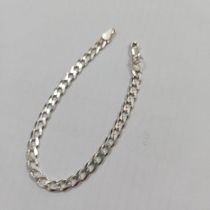 PULSERA BARBADA PLATA .925 18 CM 5.63 GR (NUEVO)