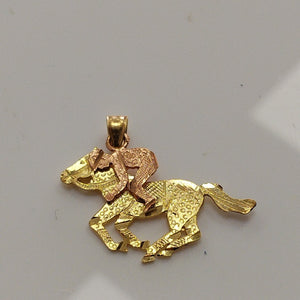 DIJE ORO, ORO COMBINADO 14 K 2.6 GRMS (SEMINUEVO)
