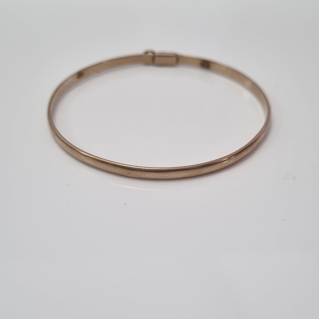 PULSERA RIGIDA ORO 8 K 7.9 GRMS (SEMINUEVO)